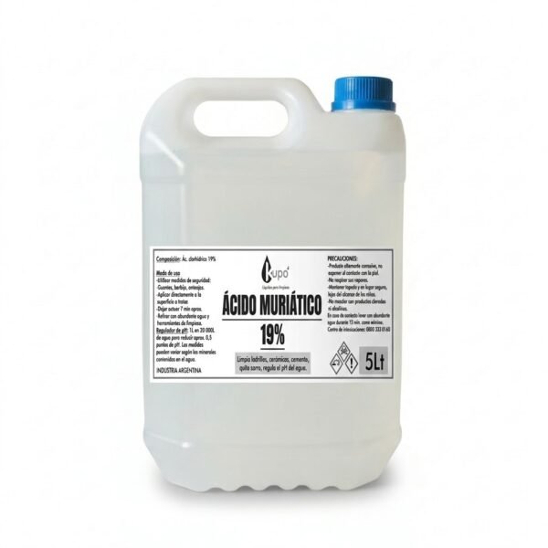 Ácido Muriático 19% 5Lts.
