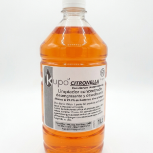 Desodorante Limpiador Desinfectante para Pisos Citronella x 1 Litros.